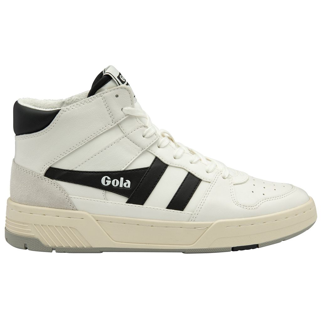 Gola Classics Allcourt High Sneakers Valkoinen Mustat Suomi | AEIVTM164