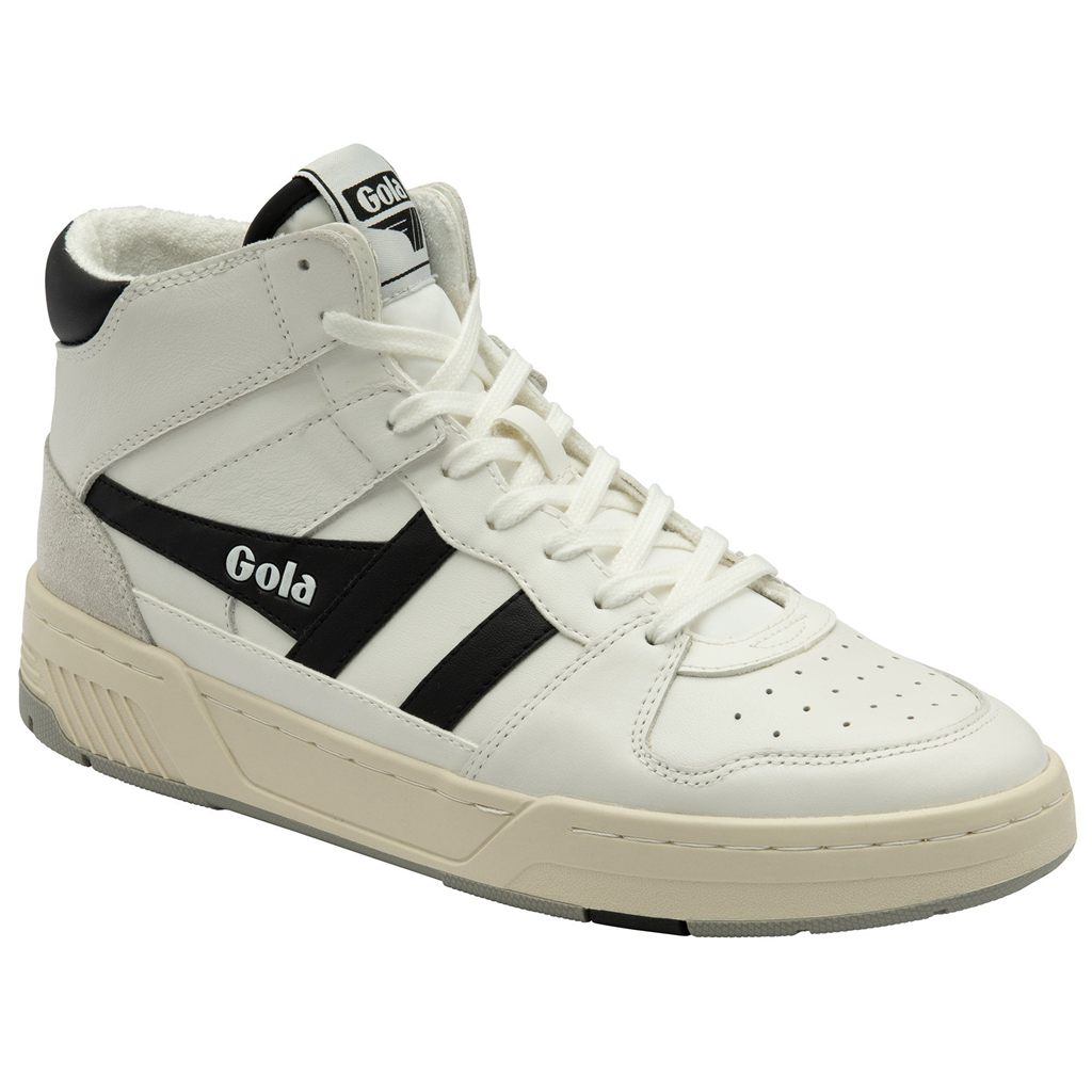 Gola Classics Allcourt High Sneakers Valkoinen Mustat Suomi | AEIVTM164