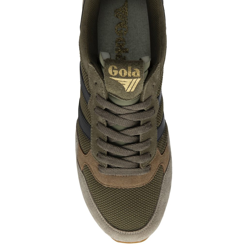 Gola Classics Colorado Sneakers Khaki Mustat Suomi | NYEURW413