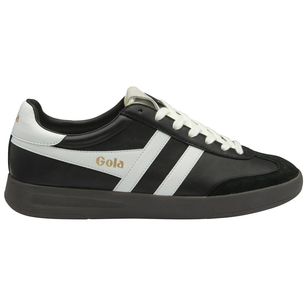 Gola Classics Cyclone Leather Sneakers Mustat Valkoinen Tumman Suomi | OSUZCM615