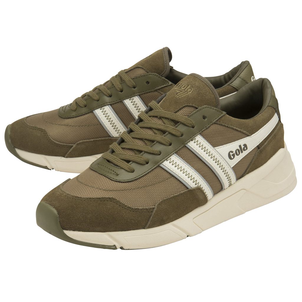 Gola Classics Eclipse Legacy Sneakers Khaki Valkoinen Suomi | VEPBIC487