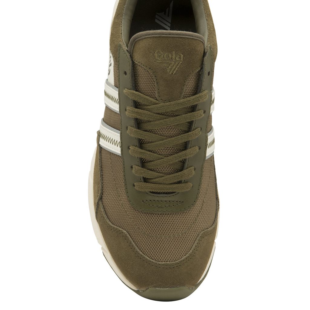 Gola Classics Eclipse Legacy Sneakers Khaki Valkoinen Suomi | VEPBIC487