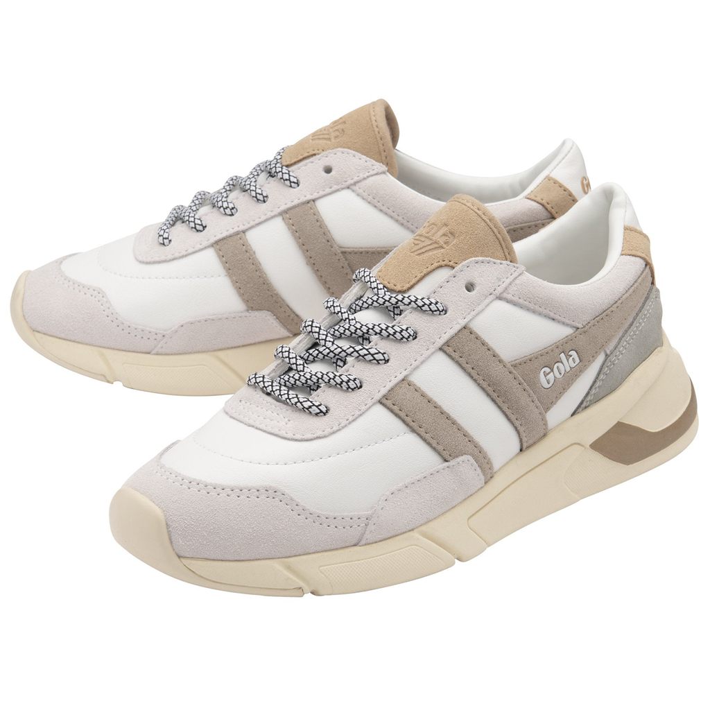 Gola Classics Eclipse Pure Sneakers Valkoinen Harmaat Suomi | ZJGIAK172