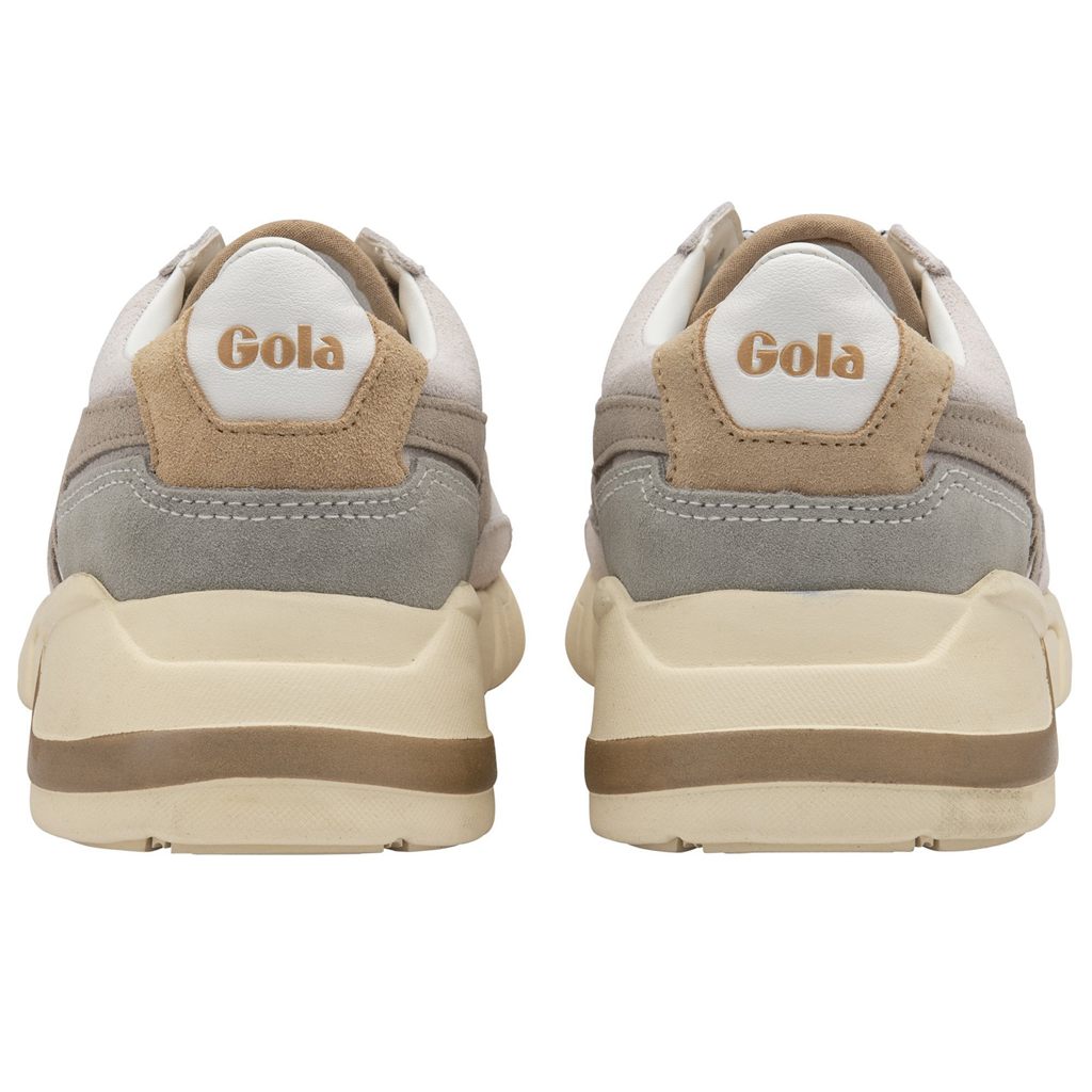 Gola Classics Eclipse Pure Sneakers Valkoinen Harmaat Suomi | ZJGIAK172