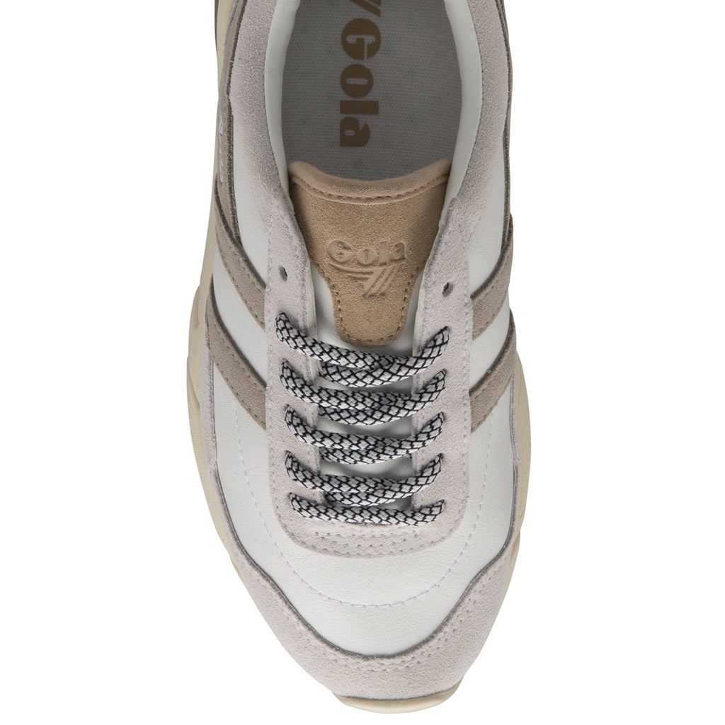 Gola Classics Eclipse Pure Sneakers Valkoinen Harmaat Suomi | ZJGIAK172