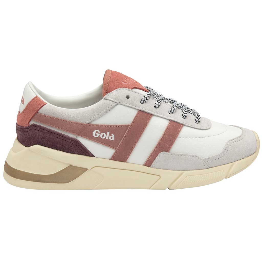 Gola Classics Eclipse Pure Sneakers Valkoinen Pinkki Koralli Pinkki Suomi | FRADQO659
