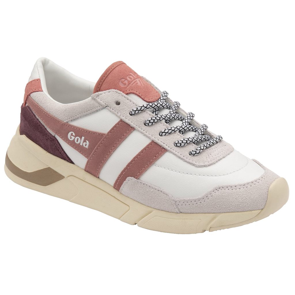 Gola Classics Eclipse Pure Sneakers Valkoinen Pinkki Koralli Pinkki Suomi | FRADQO659