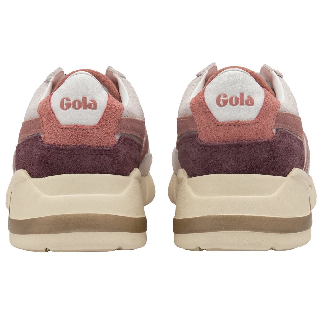 Gola Classics Eclipse Pure Sneakers Valkoinen Pinkki Koralli Pinkki Suomi | FRADQO659