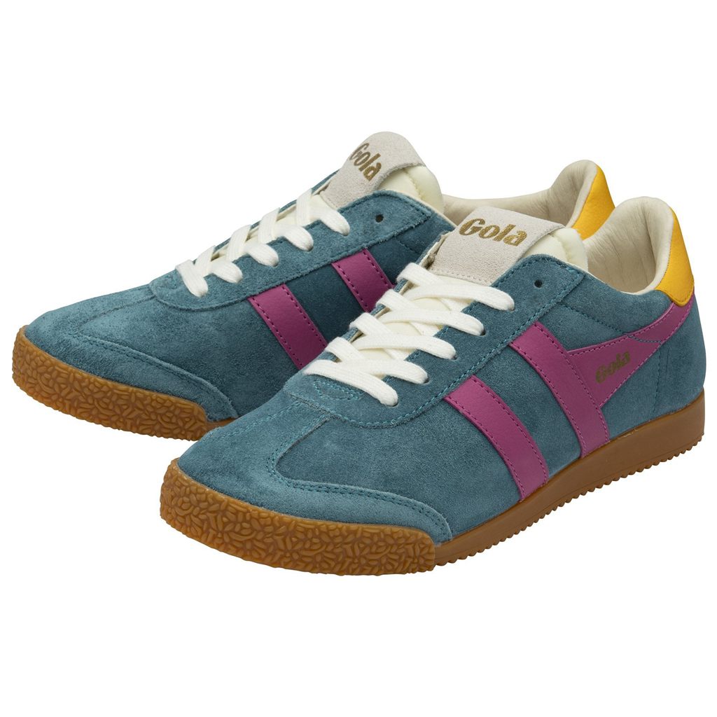Gola Classics Elan Sneakers Sinivihreä Fuksia Suomi | CKNFVP745