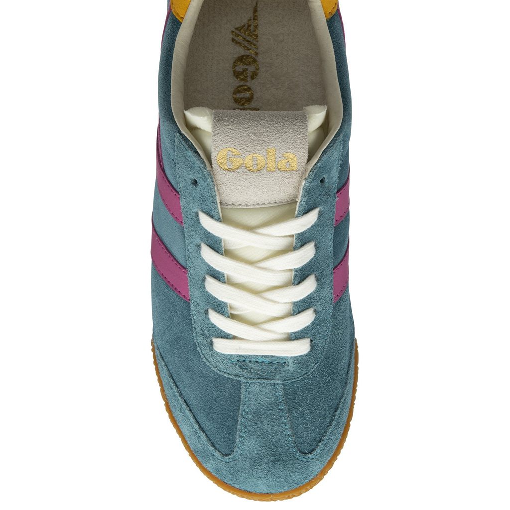 Gola Classics Elan Sneakers Sinivihreä Fuksia Suomi | CKNFVP745