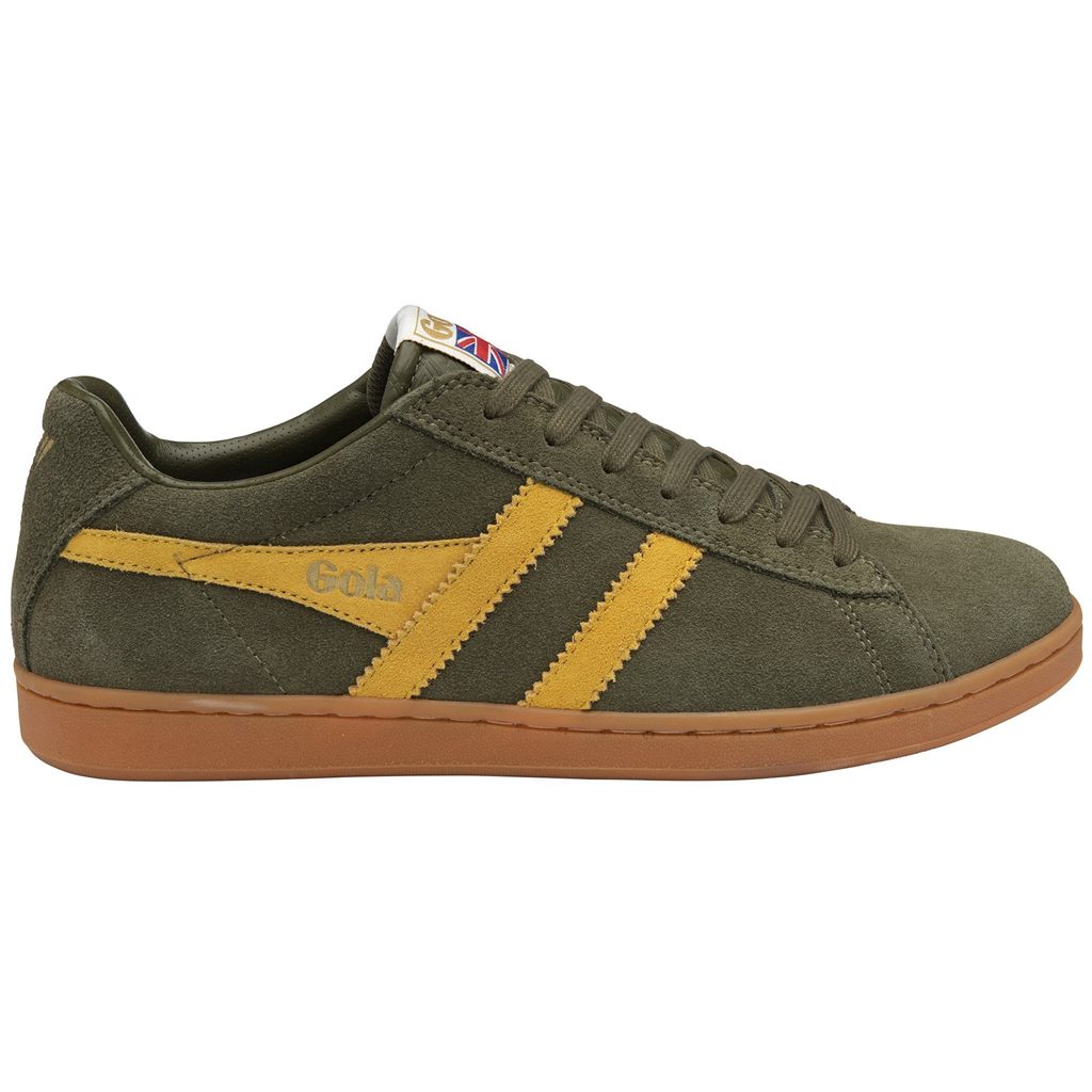 Gola Classics Equipe Suede Sneakers Khaki Suomi | EMRGCP821