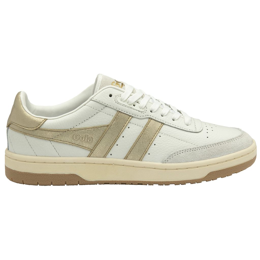 Gola Classics Falcon Mirror Sneakers Valkoinen Kultaiset Suomi | BWHSNY547