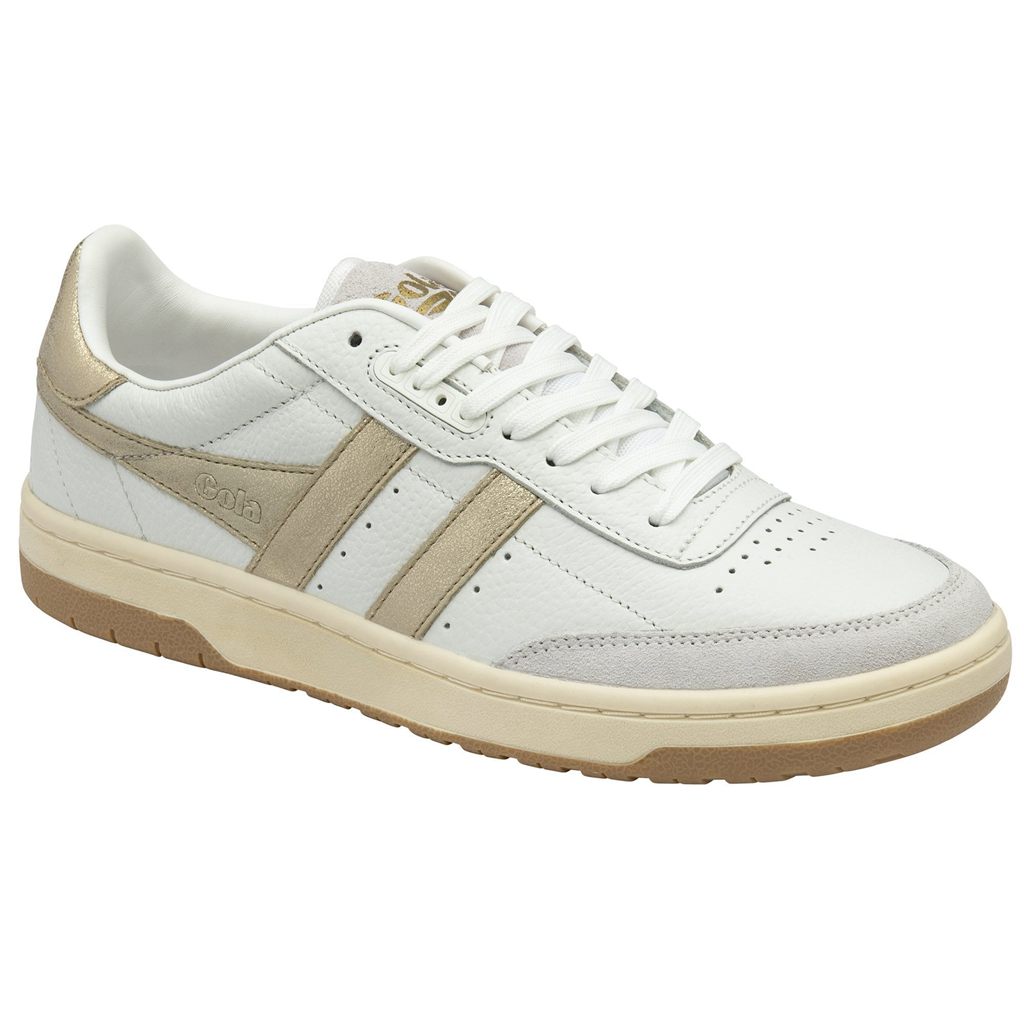 Gola Classics Falcon Mirror Sneakers Valkoinen Kultaiset Suomi | BWHSNY547