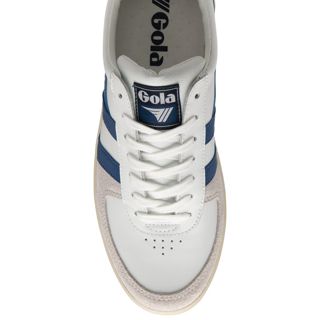 Gola Classics Grandslam Classic Sneakers Valkoinen Sininen Laivastonsininen Suomi | WTOEXG348