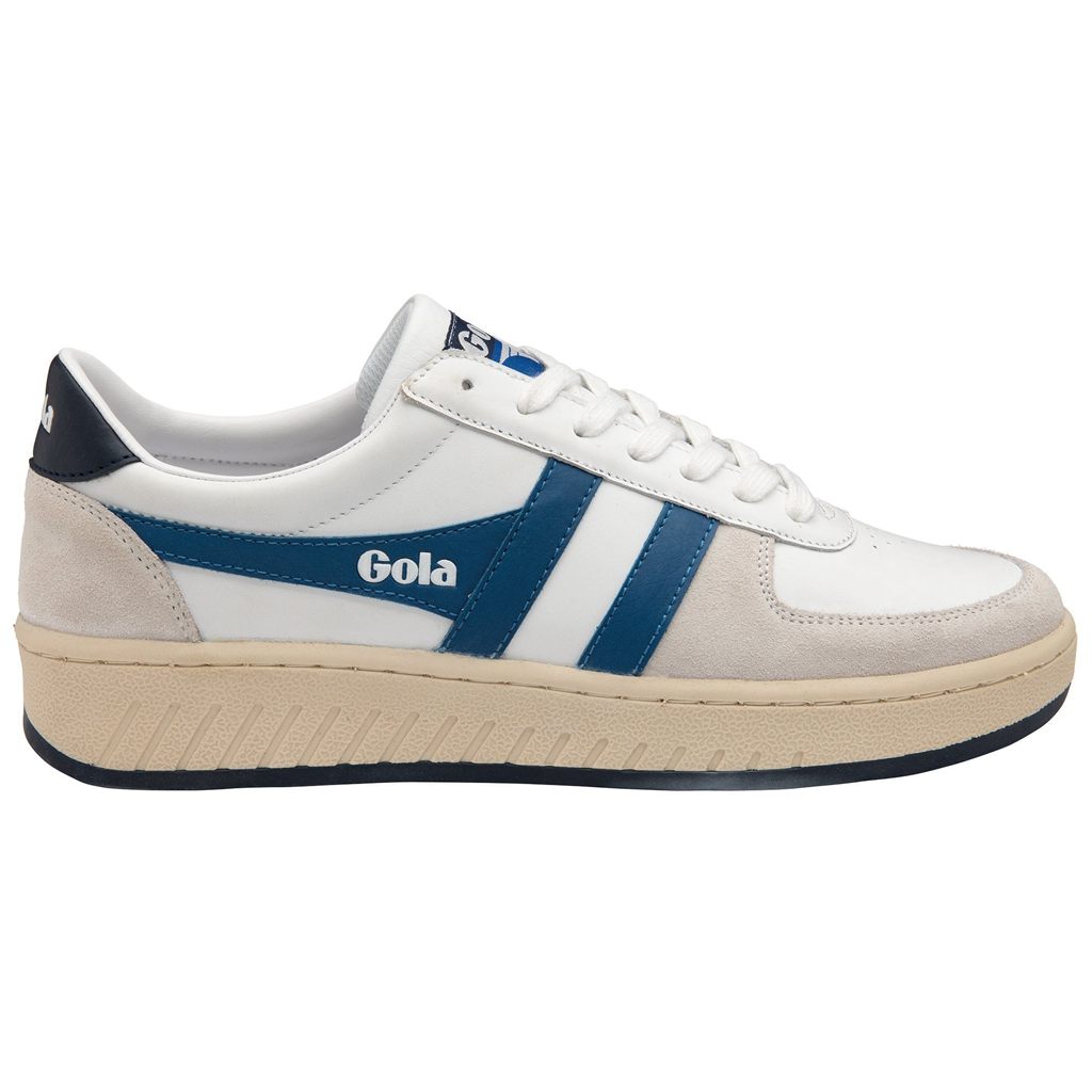 Gola Classics Grandslam Classic Sneakers Valkoinen Sininen Laivastonsininen Suomi | WTOEXG348