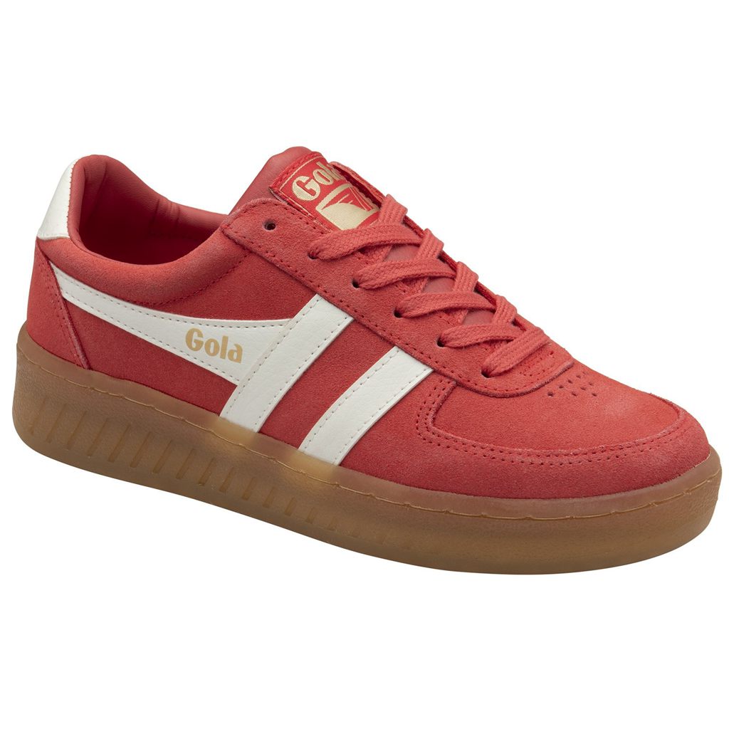 Gola Classics Grandslam Suede Sneakers Koralli Valkoinen Suomi | NLWVMZ430