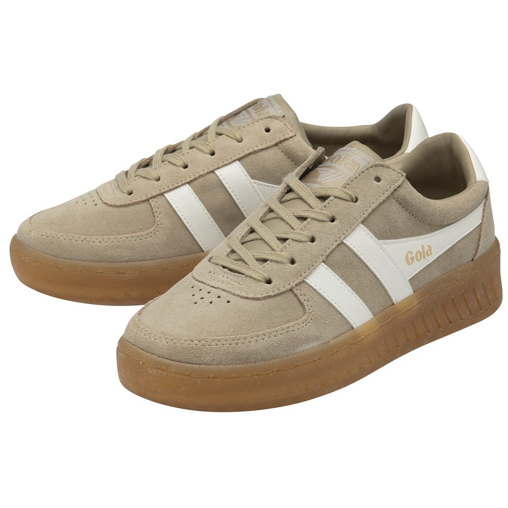 Gola Classics Grandslam Suede Sneakers Valkoinen Suomi | HCLDEV104