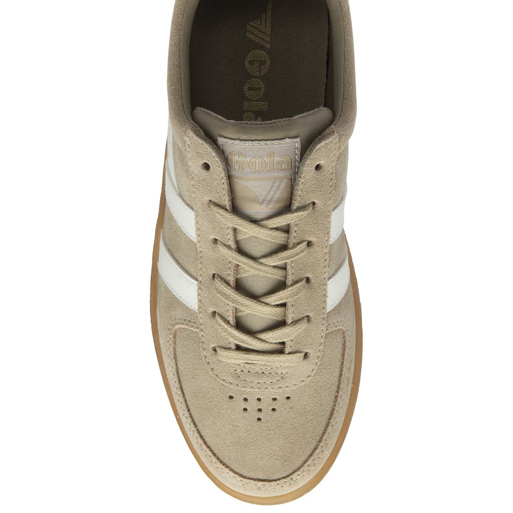 Gola Classics Grandslam Suede Sneakers Valkoinen Suomi | HCLDEV104