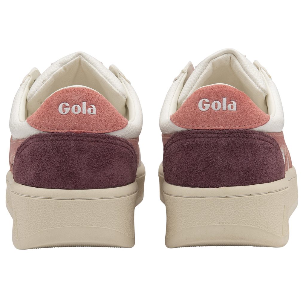 Gola Classics Grandslam Trident Sneakers Valkoinen Pinkki Koralli Pinkki Suomi | LAOHSU473