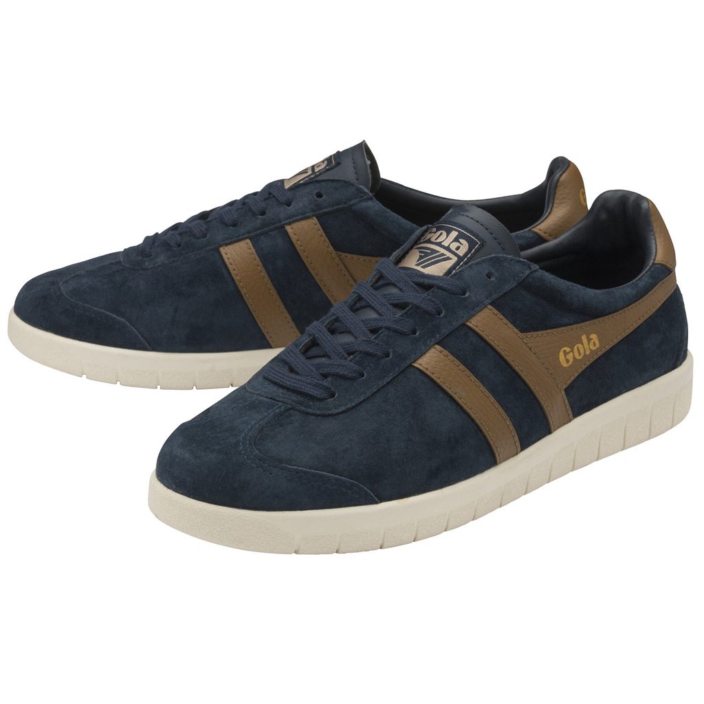 Gola Classics Hurricane Suede Sneakers Laivastonsininen Valkoinen Suomi | CMTAPV834
