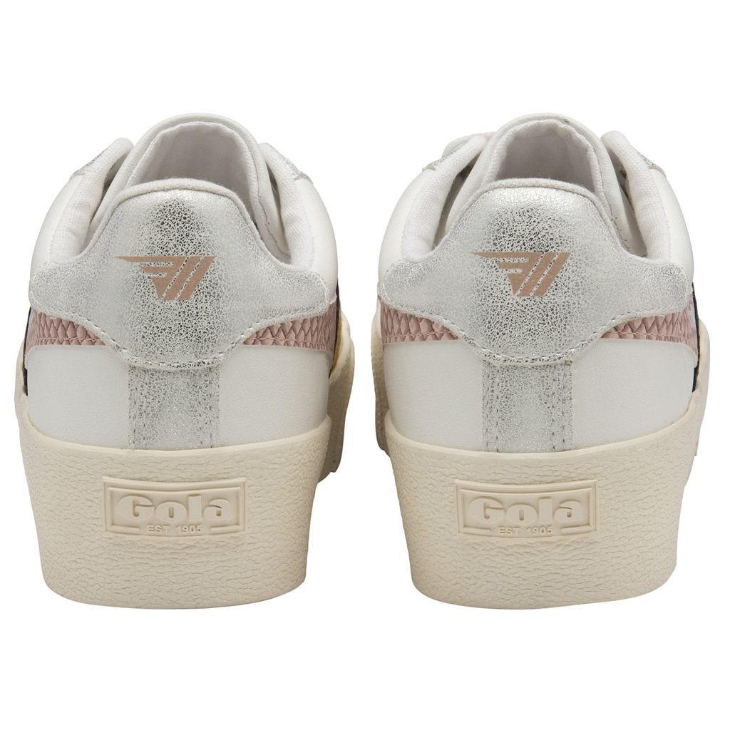 Gola Classics Orchid Platform Trident Snake Sneakers Valkoinen Pinkki Suomi | BEVHWC786