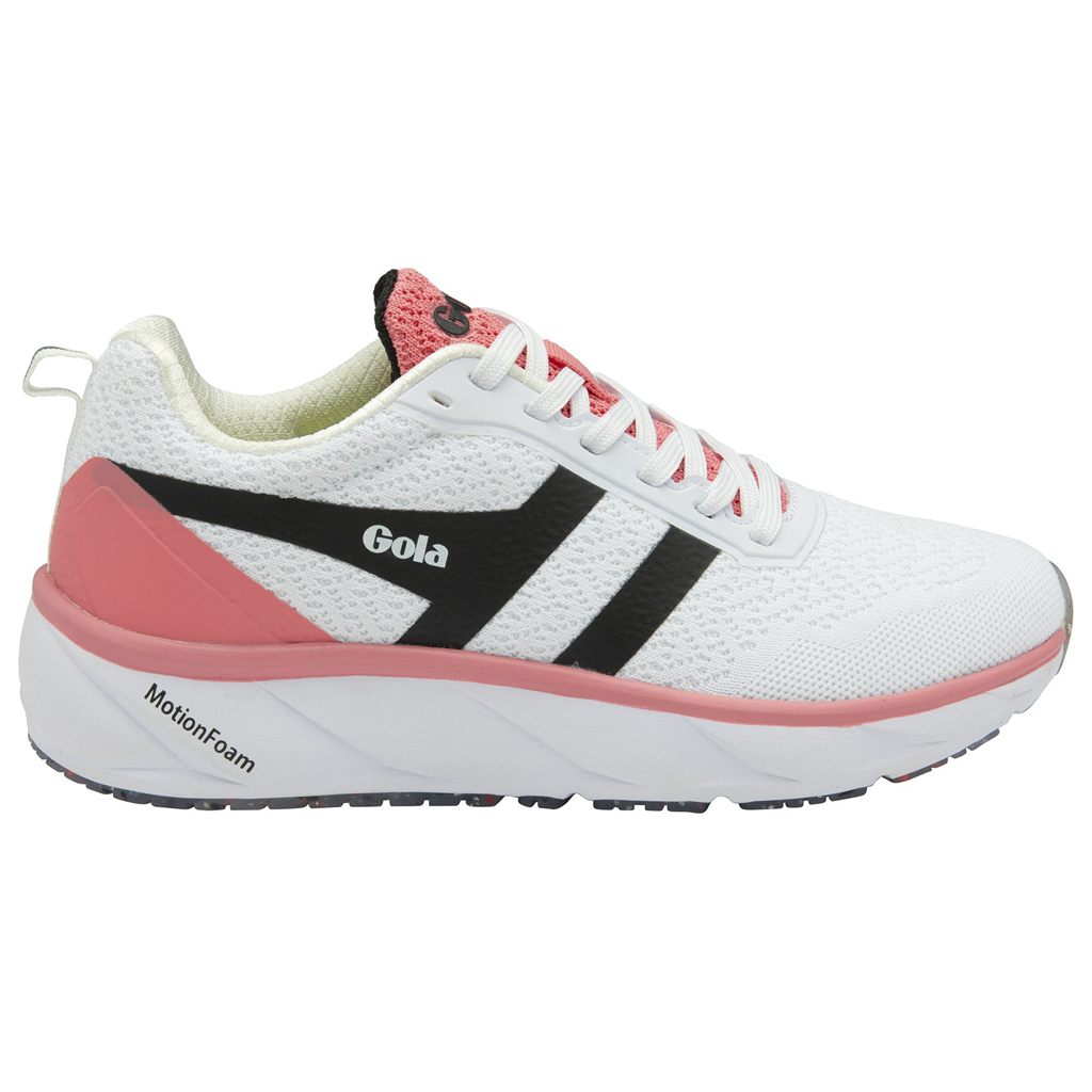 Gola Performance Typhoon RMD Sneakers Valkoinen Mustat Pinkki Suomi | OPJIDB406