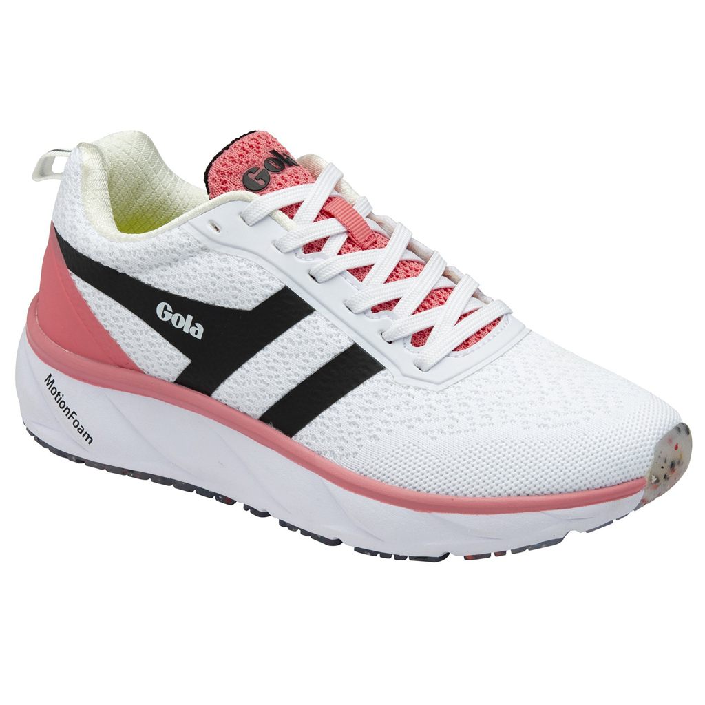 Gola Performance Typhoon RMD Sneakers Valkoinen Mustat Pinkki Suomi | OPJIDB406