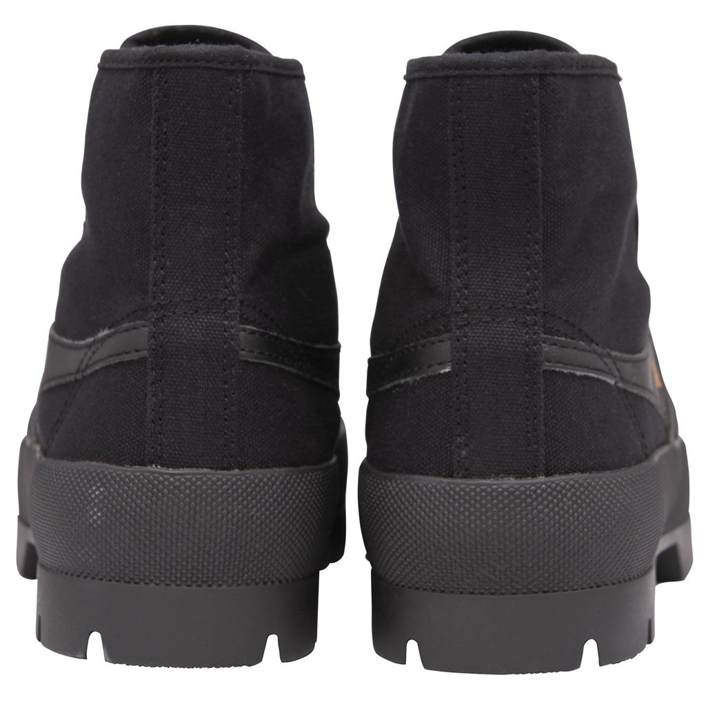 Gola Vegan Classics Coaster Peak High Sneakers Mustat Mustat Mustat Suomi | SJQBAD362